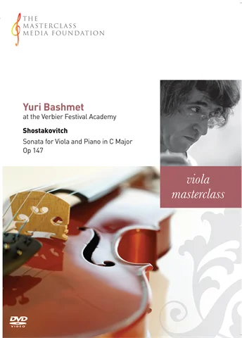 Yuri Bashmet: Shostakovitch - Sonata for Viola and Piano Op 147 (MMF 021)