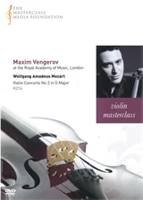 Maxim Vengerov: Mozart - Violin Concerto No 3 in G Major, K216 (MMF-005)