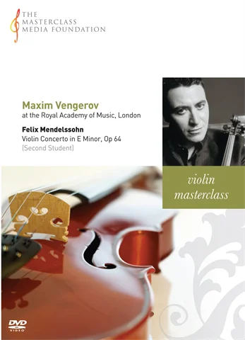 Maxim Vengerov: Mendelssohn - Violin Concerto (Second Student) (MMF 2-024)