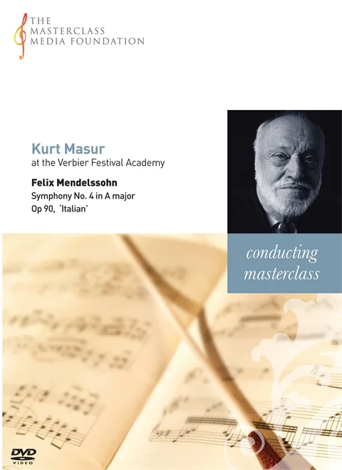 Kurt Masur: Mendelssohn - Symphony No 4 in A Major "Italian" - first two movements (MMF-032)