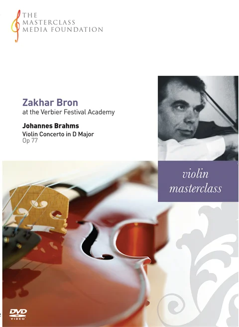 Zakhar Bron: Brahms - Violin Concerto - first two movements (MMF 3-042)